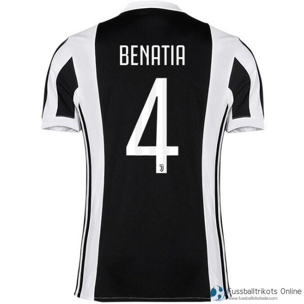Juventus Trikot Heim Benatia 2017-18 Fussballtrikots Günstig